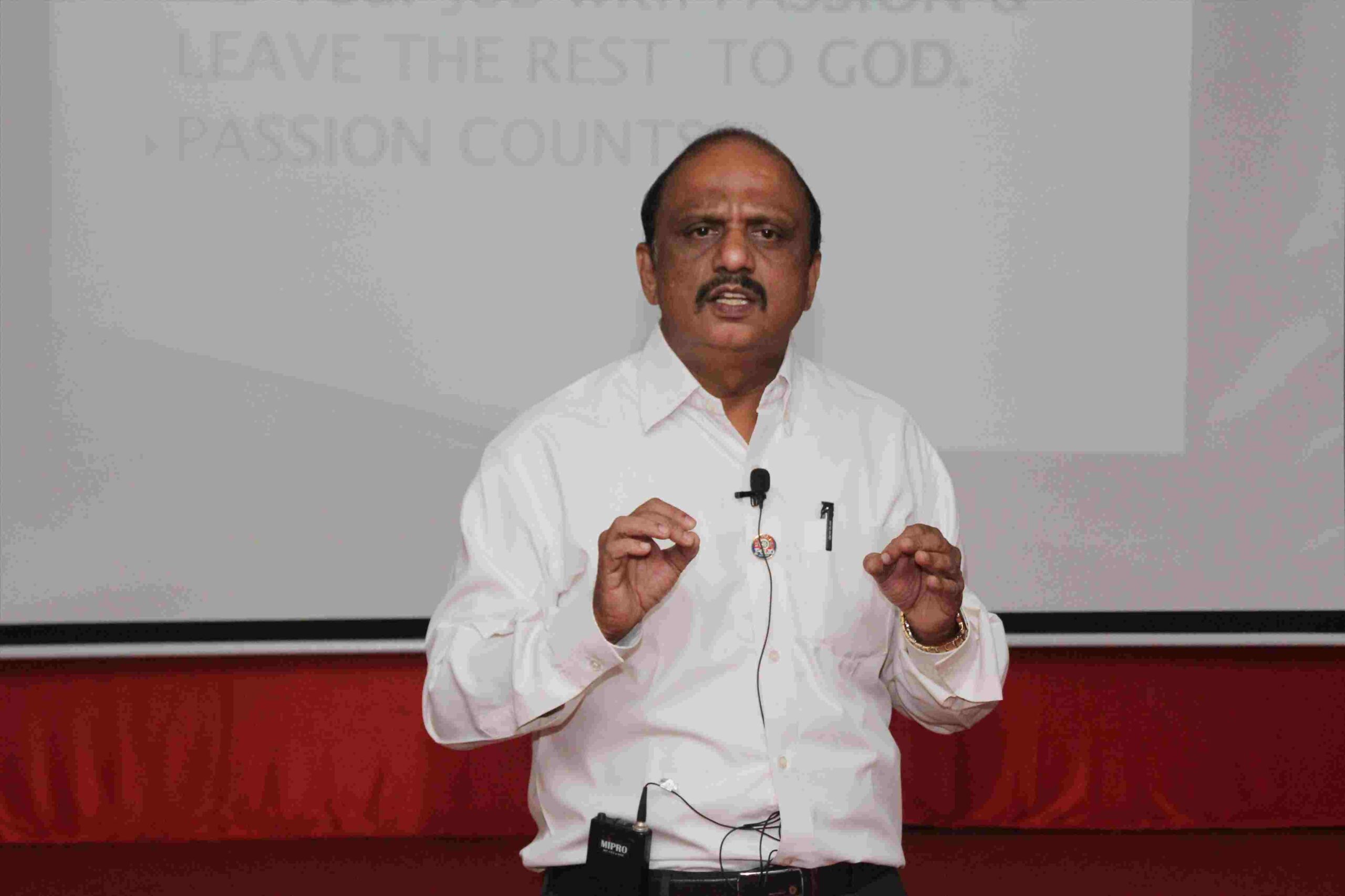 Rtn.R.Shankar, CEO, Capricorn Associates, Salem